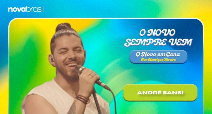 ‘Novo em Cena’: André Sansi – DVD “Vou Cantar – Studio Session” com nove faixas autorais