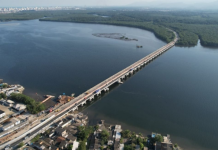 Obra do VLT na Ponte dos Barreiros entra na reta final