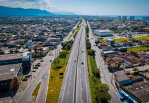 Governo de SP vistoria obras de infraestrutura e saneamento na Baixada Santista; investimentos somam cerca de R$ 880 milhões