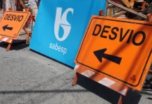 Sabesp realiza obras e interdita ruas em seis cidades da Baixada Santista; confira os locais de bloqueios