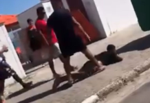 Homem reage a assalto, recupera corrente e imobiliza adolescente em Guarujá; VÍDEO