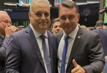 Candidato a vice de Flávio Bolsonaro participa de evento político em João Pessoa neste sábado