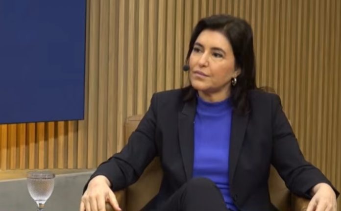 Simone Tebet critica Congresso e diz que país “gasta mal”