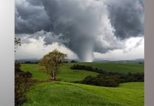Sul do Brasil integra área com alta incidência de tornados e só perde para EUA