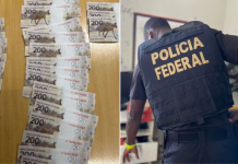 Polícia Federal apreende mais de R$ 17 mil em notas falsas em Peruíbe