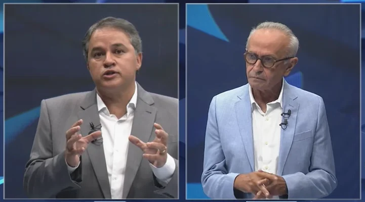 Cícero e Efraim concentram confronto em críticas ao governo Lucas Ribeiro no debate da TH+ SBT