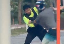 Agente da Semob e motociclista saem no tapa durante fiscalização na Orla de Cabo Branco