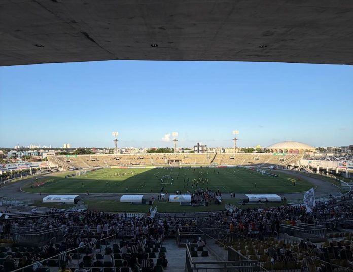 Estádio Almeidão, em João Pessoa