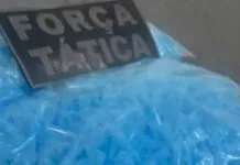 Polícia Militar apreende 10kg de material ilícito