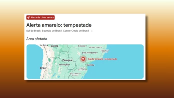 Inmet alerta