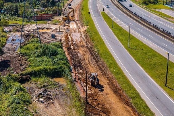Obras da Concessionária Novo Litoral seguem na Baixada Santista