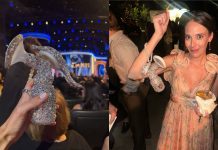 “Não ganhamos, mas não tivemos mastite”: Roteirista leva bomba de leite cravejada em joias para o Emmy 2026