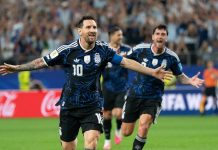 Seleção argentina se despede de Messi e cita título contra o Brasil