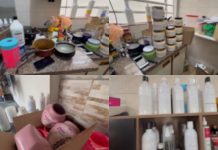 Fábrica clandestina de cosméticos é descoberta dentro de casa em Campinas