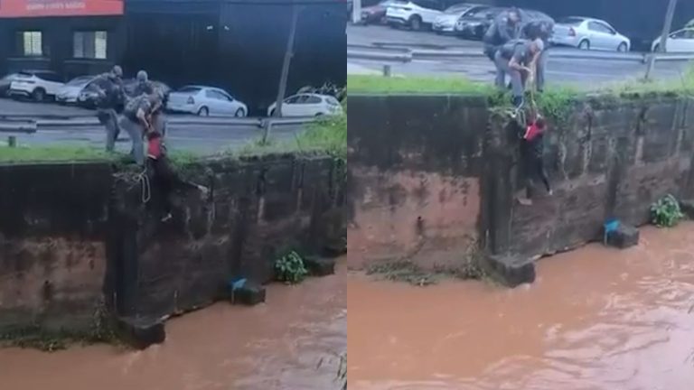 Mulher escorrega e cai em córrego no Jardim Boa Esperança, em Campinas