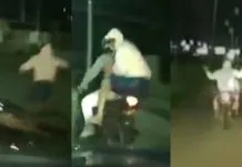 Dupla foge em moto roubada, sofre acidente e acaba detida entre Campinas e Indaiatuba