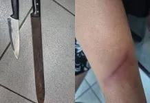Mulher ferida é resgatada de cárcere e companheiro é preso