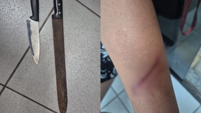 Mulher ferida é resgatada de cárcere e companheiro é preso Mulher ferida é resgatada de cárcere e companheiro é preso