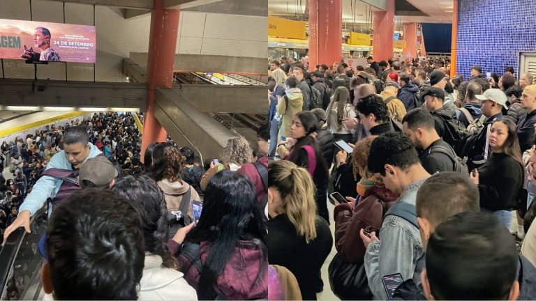 VÍDEO: Falha de energia afeta linha 4-amarela do metrô de SP; ônibus são acionados