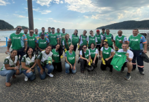 Mutirões recolhem 79 kg de resíduos em praias de Guarujá