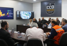Chuvas em Santos mobilizam mais de mil profissionais