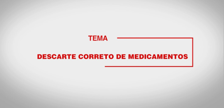 Saiba mais sobre o descarte correto de medicamentos