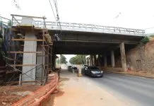 Obras de ampliação da ponte da Prestes Maia avançam com preparação das vigas para concretagem