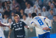 Na estreia de Cebolinha, Santos bate o Cruzeiro e se afasta do Z4