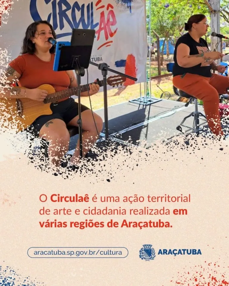 Circulaê leva programação cultural ao Jardim Atlântico neste domingo