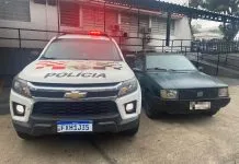 Veículo com sinais de identificação adulterados é apreendido na zona sul de São José