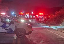 Ônibus de turismo tomba em Ibatiba, no Espírito Santo, e deixa três mortos e 44 feridos