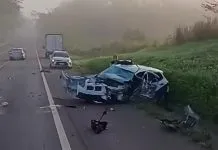 Motorista da Saúde de Glicério morre em acidente na SP-425 enquanto levava paciente para Barretos