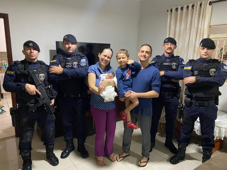 GCM salva recém-nascida de cinco dias engasgada em Araçatuba