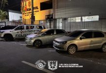 Trio é preso por furto de carro e tentativa de suborno a policiais em Taubaté
