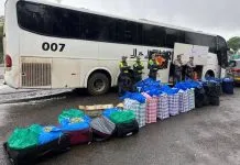 Polícia Rodoviária apreende quase 750 kg de folhas de coca na SP-270