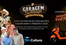Cultura FM celebra 47 anos com quatro shows sertanejos e sorteio de scooter elétrica em Araçatuba