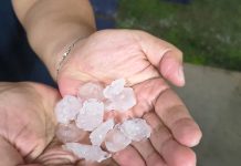 São José registra 80 mm de chuva em 24 horas; temporal teve granizo no Vale