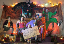 Grupo Nômade estreia o espetáculo ‘Caravana do Circo Sem Futuro’ na 23ª Edição do FEMC em Mongaguá