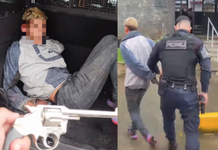 Homem com arma na cintura é preso por porte ilegal de arma em Guarujá; VÍDEO