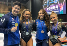 Time Brasil conquista seis medalhas na Copa do Mundo de Ginástica Artística