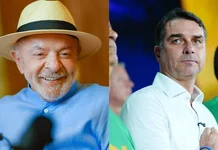Flávio Bolsonaro (46%) e Lula (45%) mantêm empate técnico no 2º turno, diz BTG/Nexus