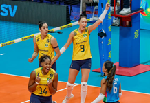 Vôlei feminino brasileiro garante vaga nas Olimpíadas de Los Angeles