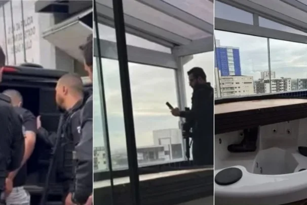 liderança cv presa Liderança do Comando Vermelho é presa em apartamento de luxo em Praia Grande no litoral de São Paulo