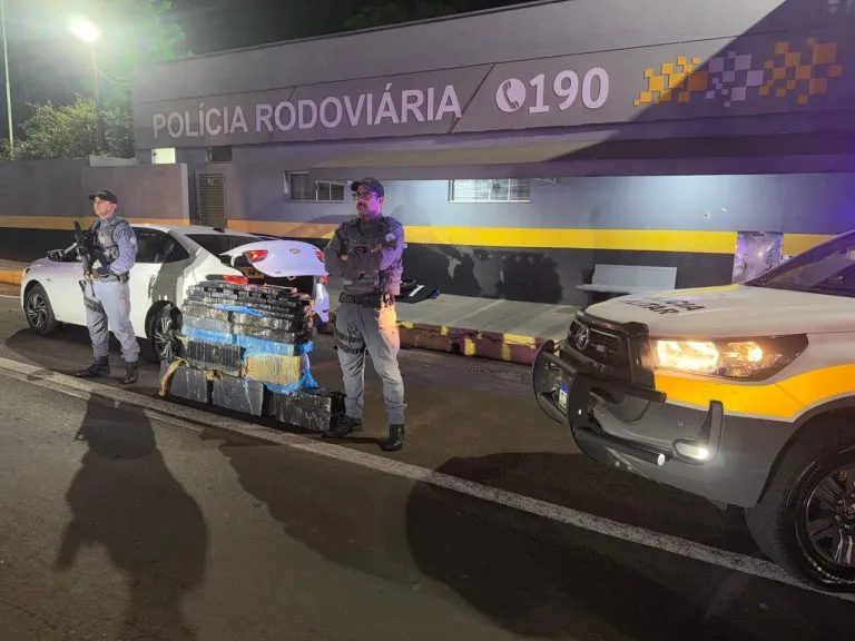 Homem é preso com 186 quilos de maconha na Assis Chateaubriand
