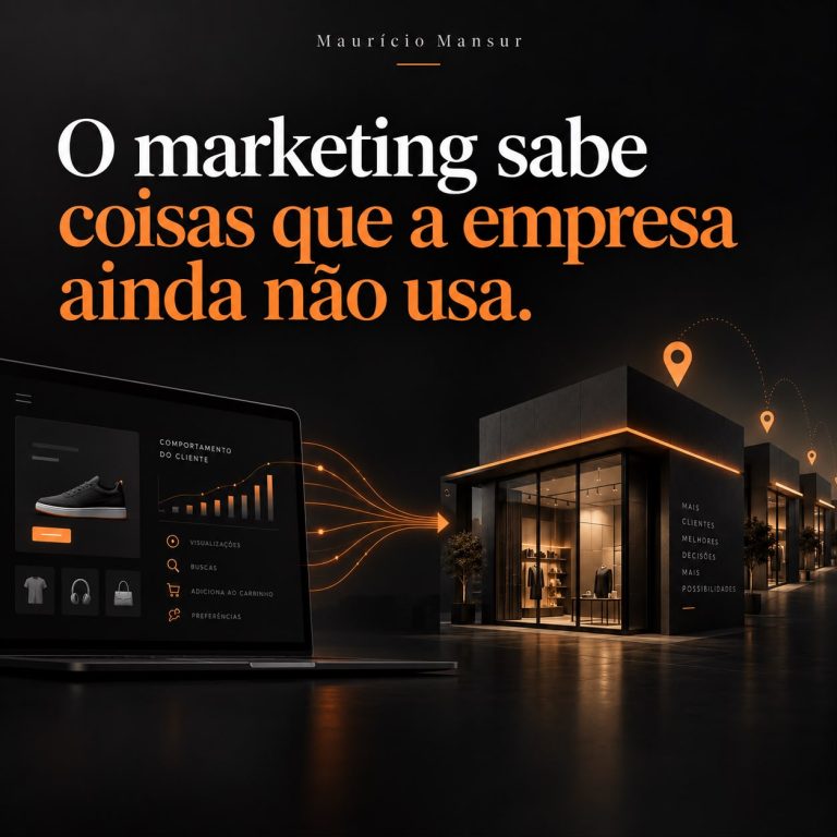 Mansur: “O marketing sabe coisas que a empresa ainda não usa”