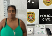 Mulher é presa por venda de medicamentos irregulares em Cubatão; VÍDEO
