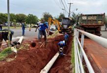 Saerp implanta nova rede de água no Parque Ribeirão Preto