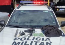 Dois são detidos suspeitos de furtar residência em São José do Barreiro