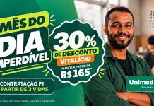 Mês do Dia Imperdível: Unimed Araçatuba oferece 30% de desconto vitalício em planos empresariais