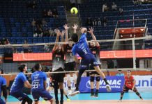 Vôlei São José vence Sesi-Bauru de virada e assume a terceira colocação no Paulista